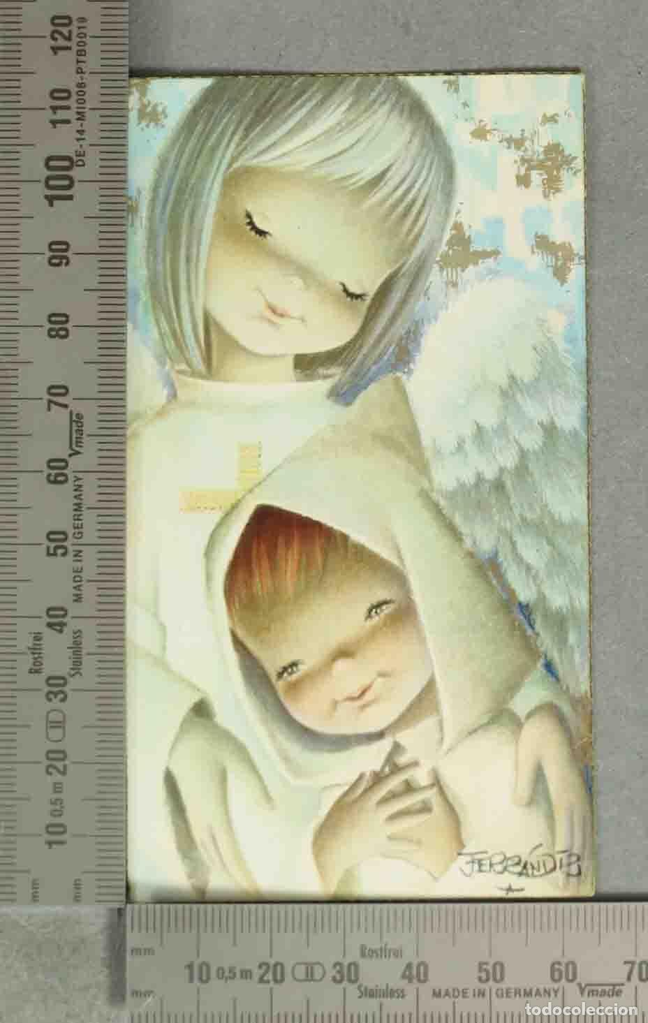 Cartoline: ESTAMPA. Recordatorio Primera Comuni&oacute;n - Ferr&aacute;ndiz - Santuario de Ntra. Sra. de la Luz CUENCA