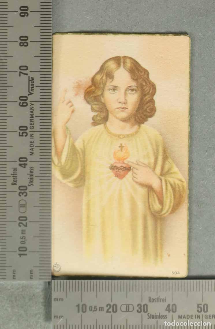 Cartes Postales: ESTAMPA. Sagrado Coraz&oacute;n de Jes&uacute;s - Ni&ntilde;o Jes&uacute;s Valencia, el d&iacute;a.25 de Mayo de 1947