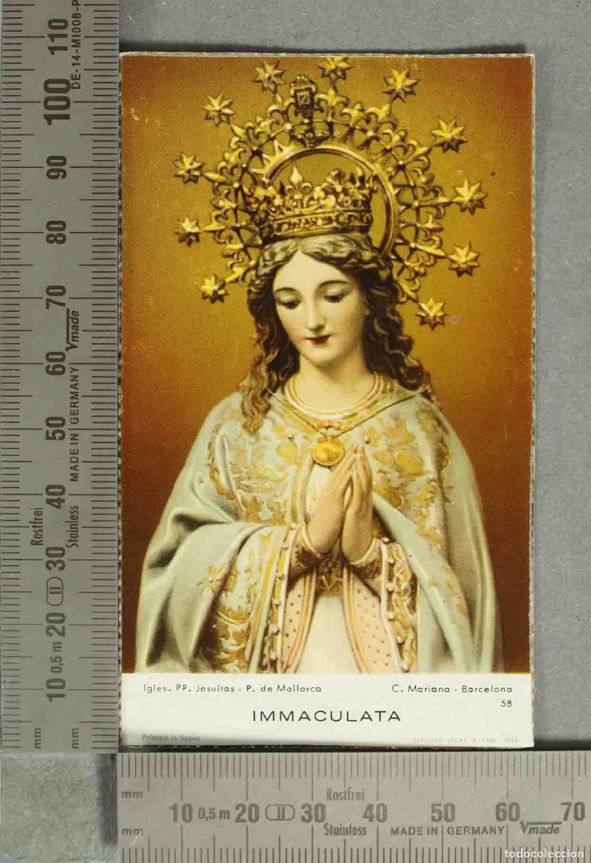 Postkarten: ESTAMPA. Immaculata - C. Mariana - Barcelona