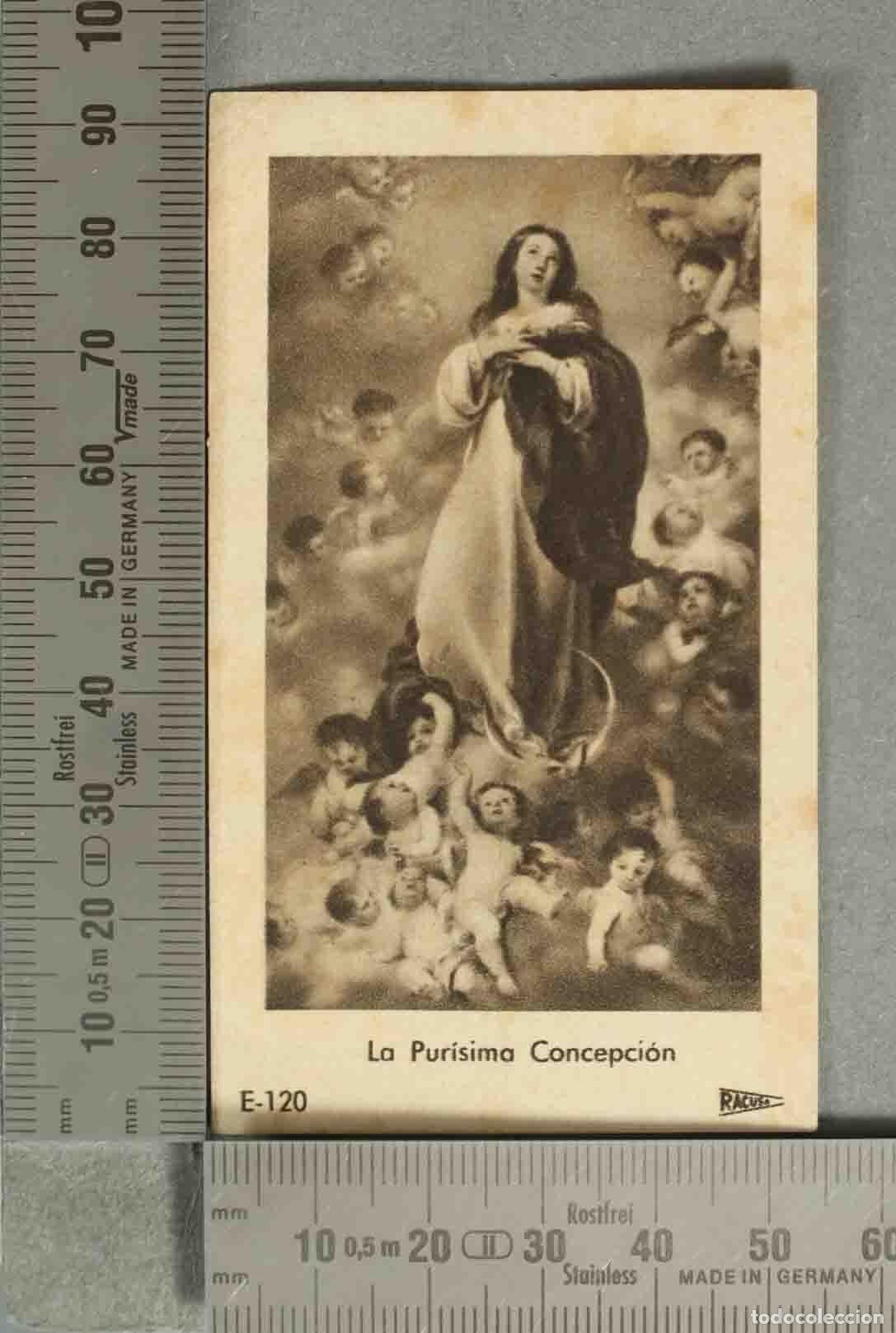 Postais: ESTAMPA. La Pur&iacute;sima Concepci&oacute;n - Bartolom&eacute; Esteban Murillo