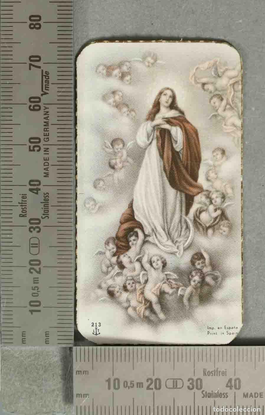 Postais: ESTAMPA. La Pur&iacute;sima Inmaculada Concepci&oacute;n - Bartolom&eacute; Esteban Murillo