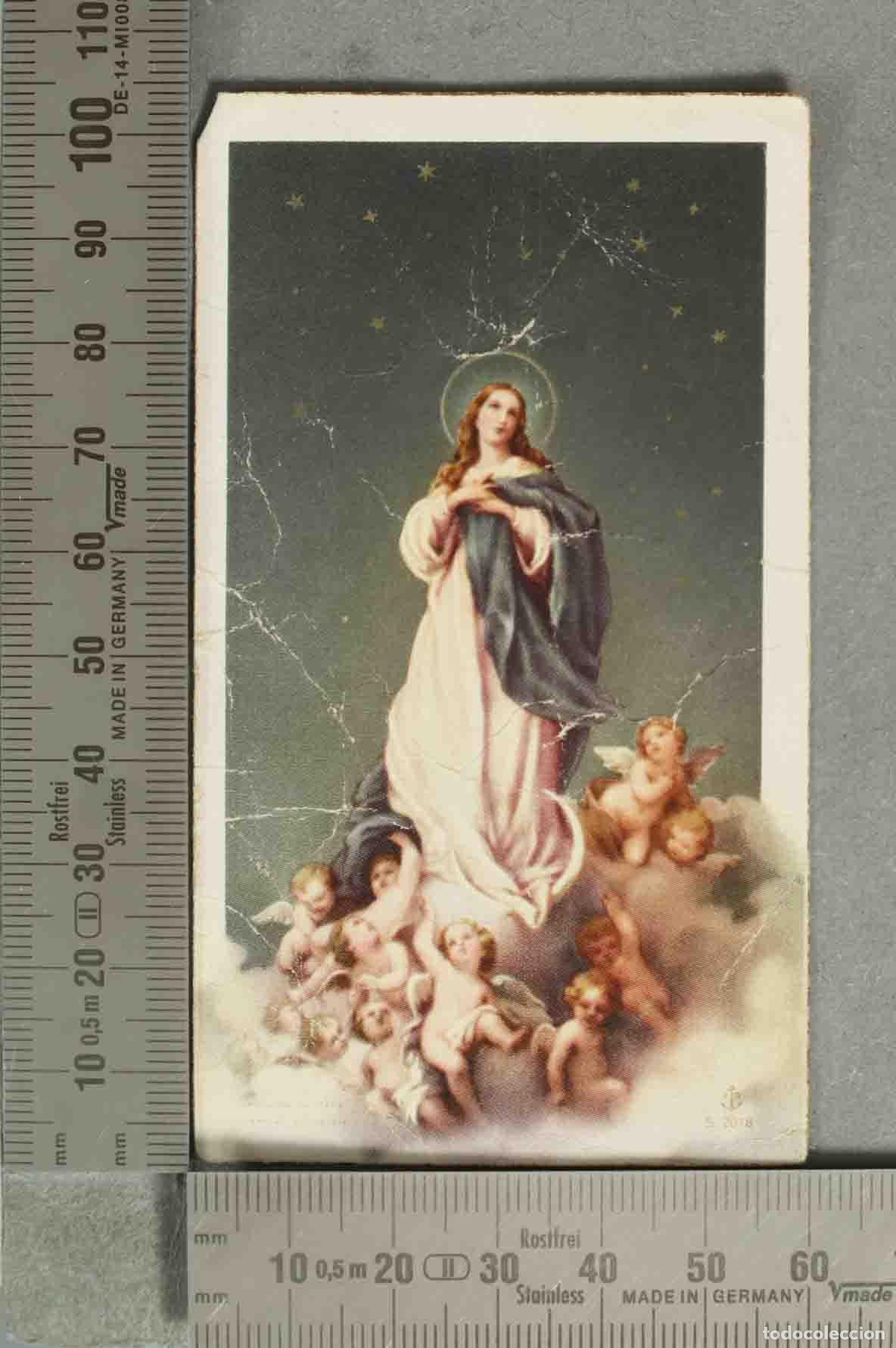 Postais: ESTAMPA. Chella (Valencia) 8 de Diciembre. 1954. OFRENDA CORAZON DE PLATA A LA VIRGEN