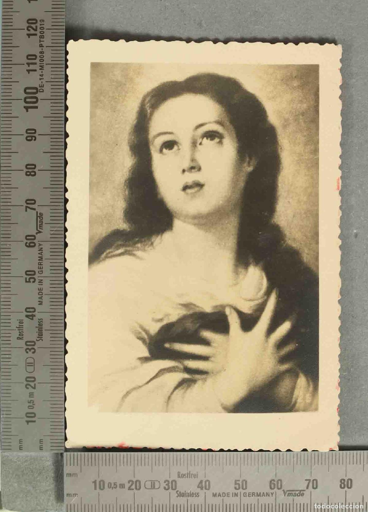 Postais: ESTAMPA. La Inmaculada Concepci&oacute;n - Ejercicios Espirituales ANTIGUAS ALUMNAS DOMUS 1954