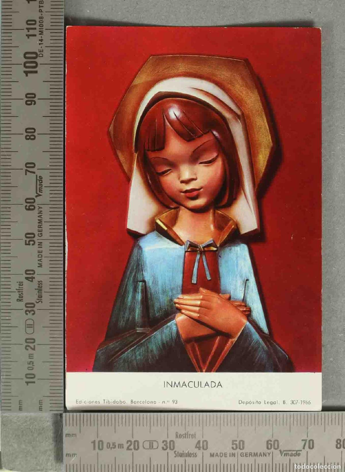 Postais: ESTAMPA. Virgen ni&ntilde;a rezando - Siempre Junto AL HIJO