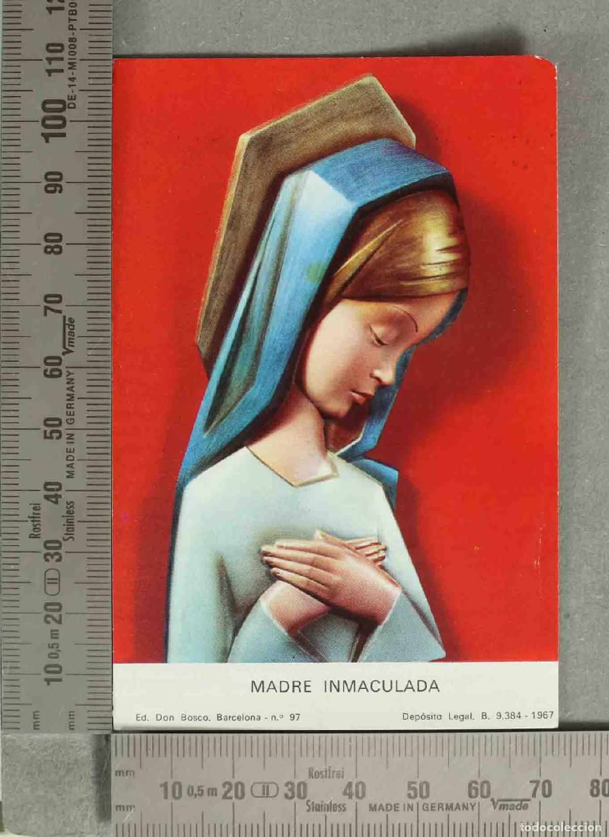 Postais: ESTAMPA. Madre Inmaculada - Ediciones Don Bosco