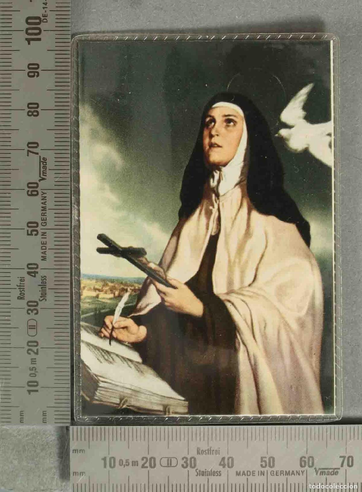 Postais: ESTAMPA. Santa Teresa de Jes&uacute;s - Fernando &Aacute;lvarez de Sotomayor AUTOGRAFO FACSIMIL