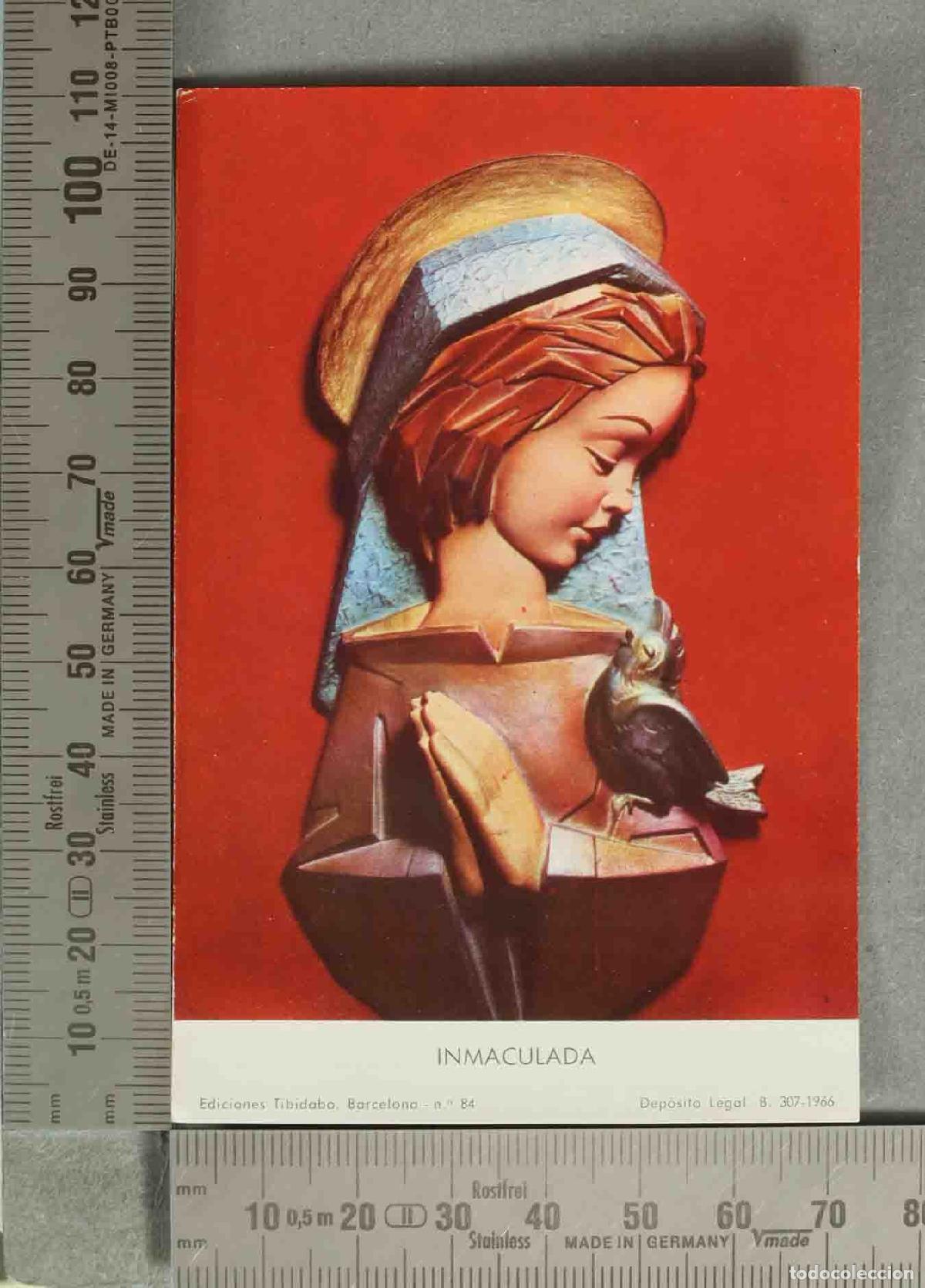 Postales: ESTAMPA. Virgen Inmaculada - Ediciones Tibidabo