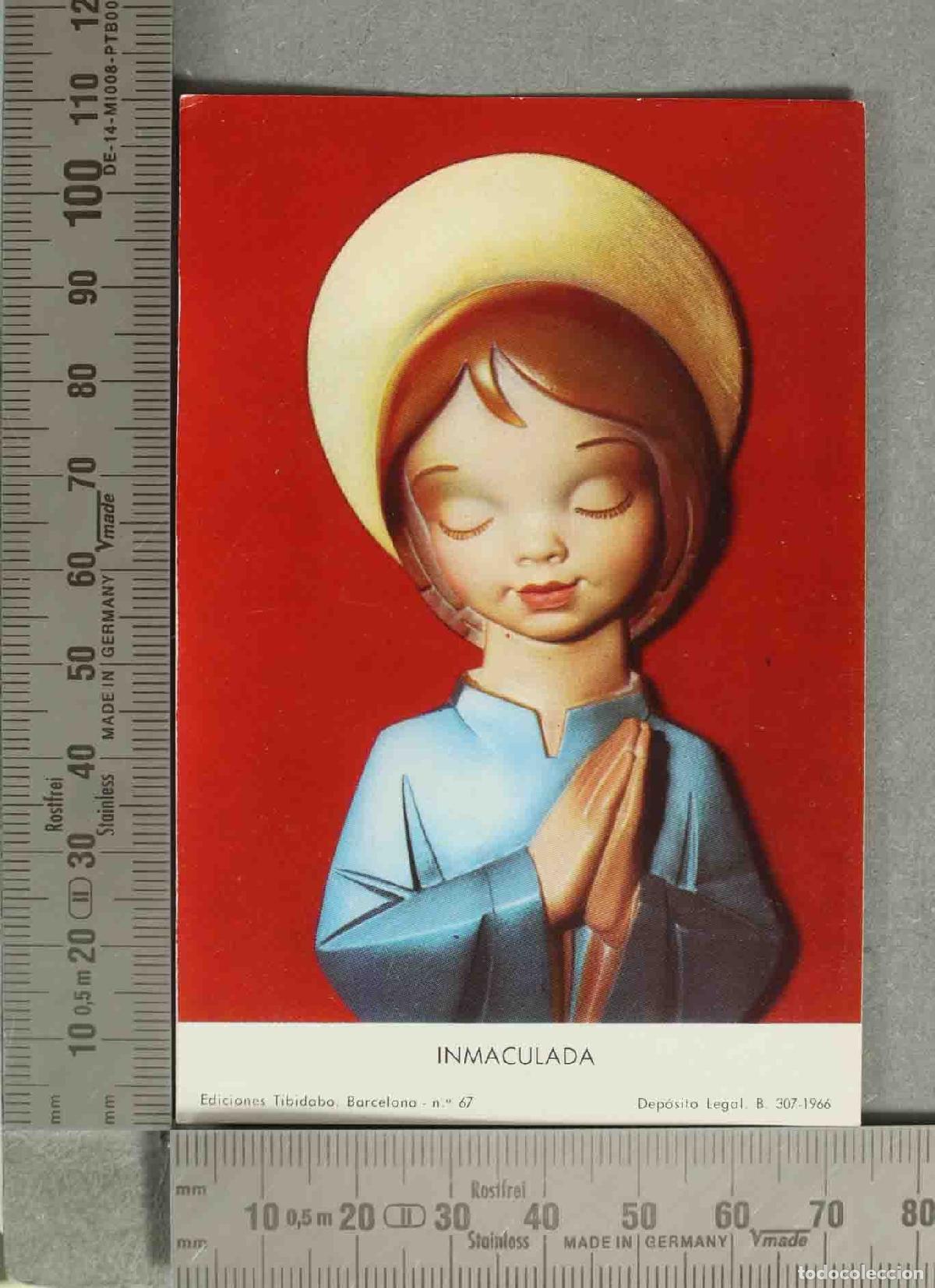 Postales: ESTAMPA. Inmaculada - Ediciones Tibidabo