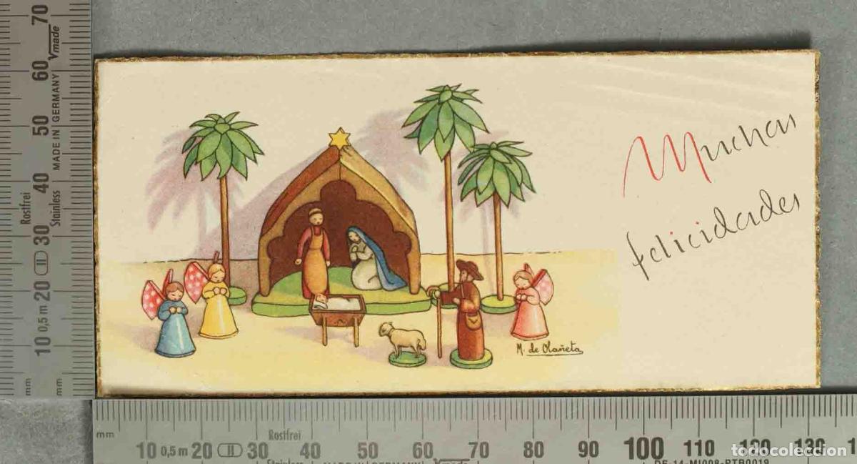 Postales: ESTAMPA. Navidad - M. de OLA&Ntilde;ETA