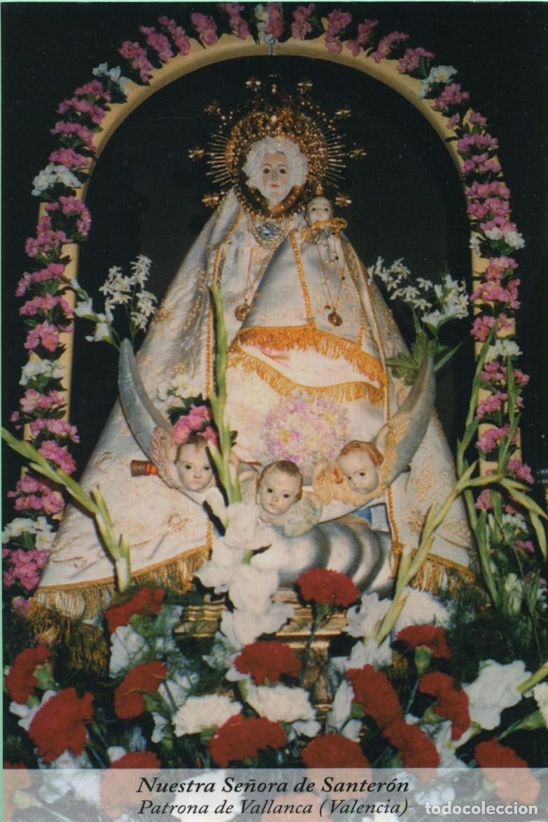 Postales: Tarjet&oacute;n. Nuestra Se&ntilde;ora de Santer&oacute;n. Patrona de Vallanca (Valencia)