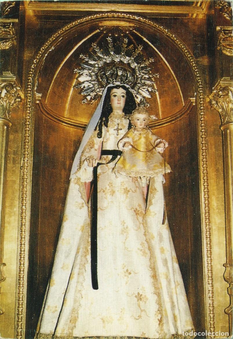 Postales: Tarjet&oacute;n. Virgen de la Consolaci&oacute;n. Convento de Agustinas Recoletas. Agreda. Soria.
