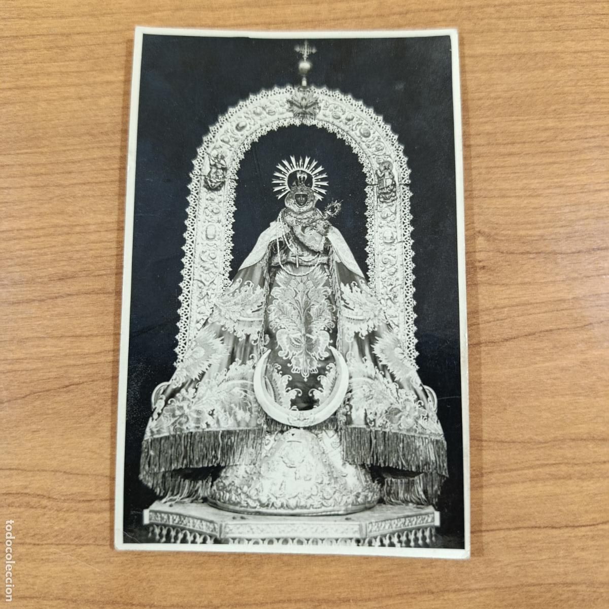 Postales: FOTOGRAF&Iacute;A RELIGIOSA &iquest;&iquest;VIRGEN DE LOS LLANOS ALBACETE?? FOTOGRAFO J CASTELLANOS, VILLARROBLEDO