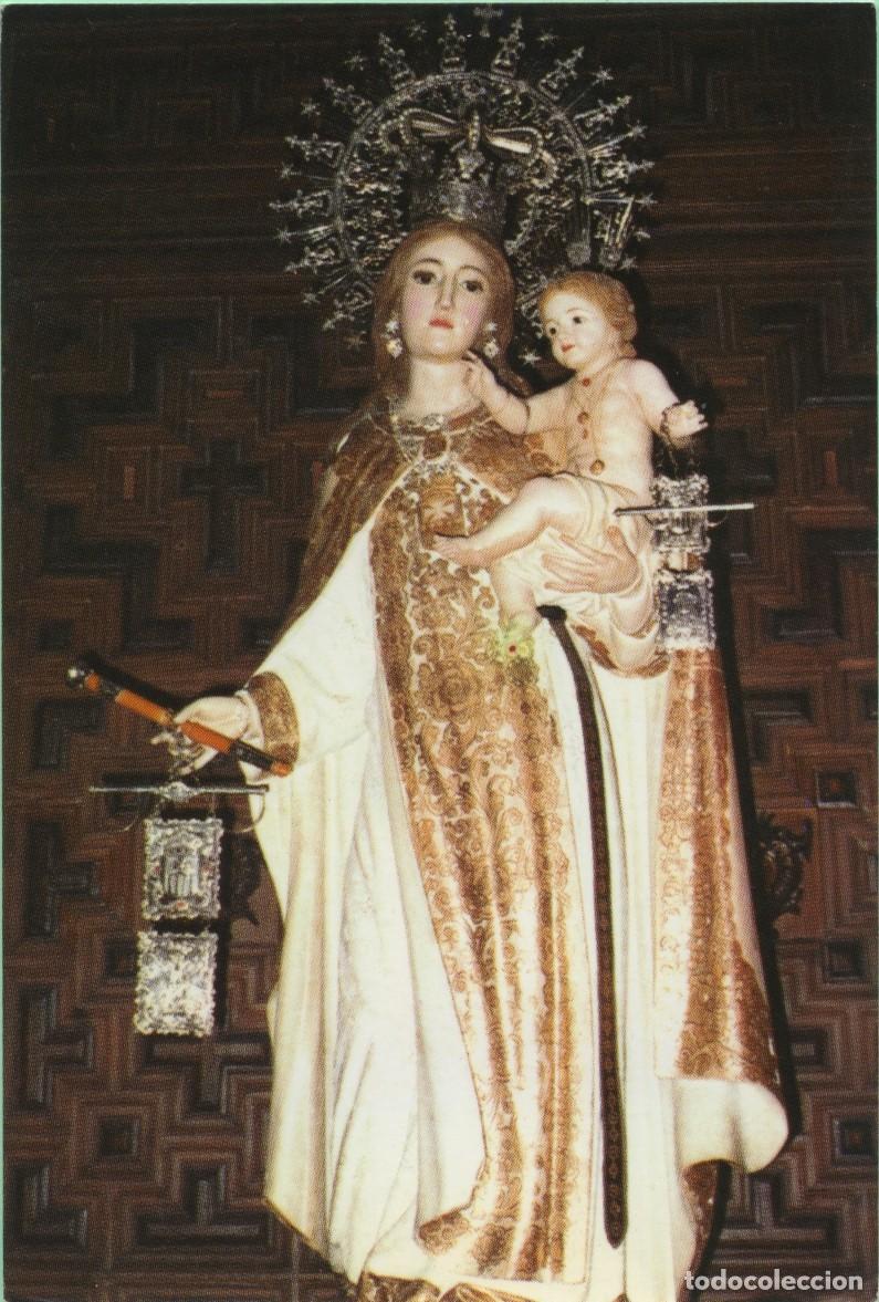 Postales: Ntra. Sra. de la Merced. Patrona de Herencia (C. Real). Sin circular. ED. VDA. DE MOISES MATA