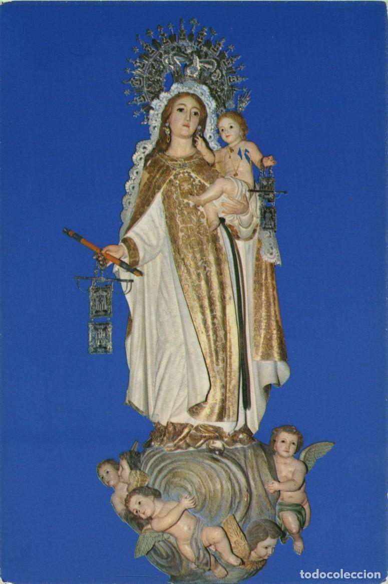 Postales: Ntra. Sra. de la Merced Coronada. HERENCIA. Ciudad Real. Sin circular. 1981. EDICIONES AZUL