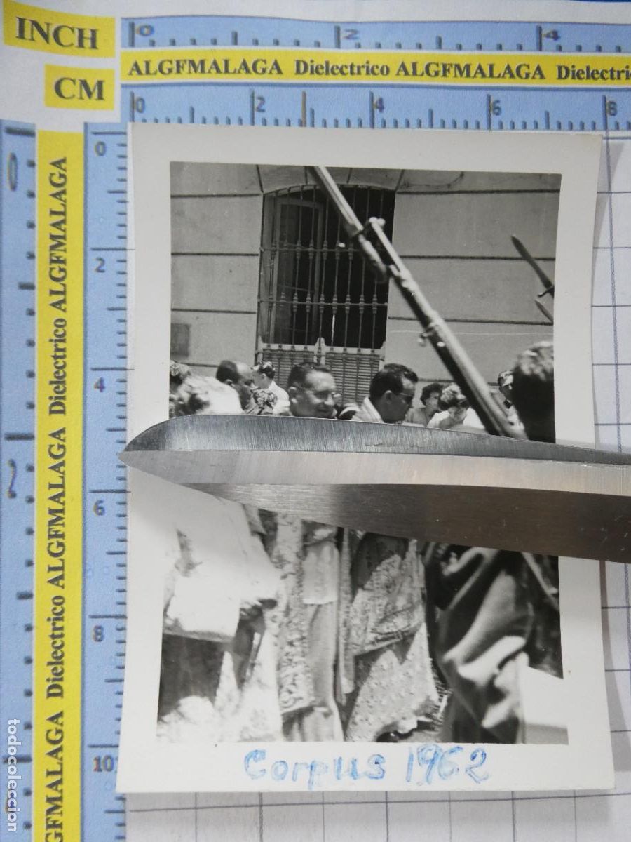 Postais: FOTO FOTOGRAF&Iacute;A RELIGIOSA. A&Ntilde;O 1962 CORPUS CHRISTI EN M&Aacute;LAGA. 274