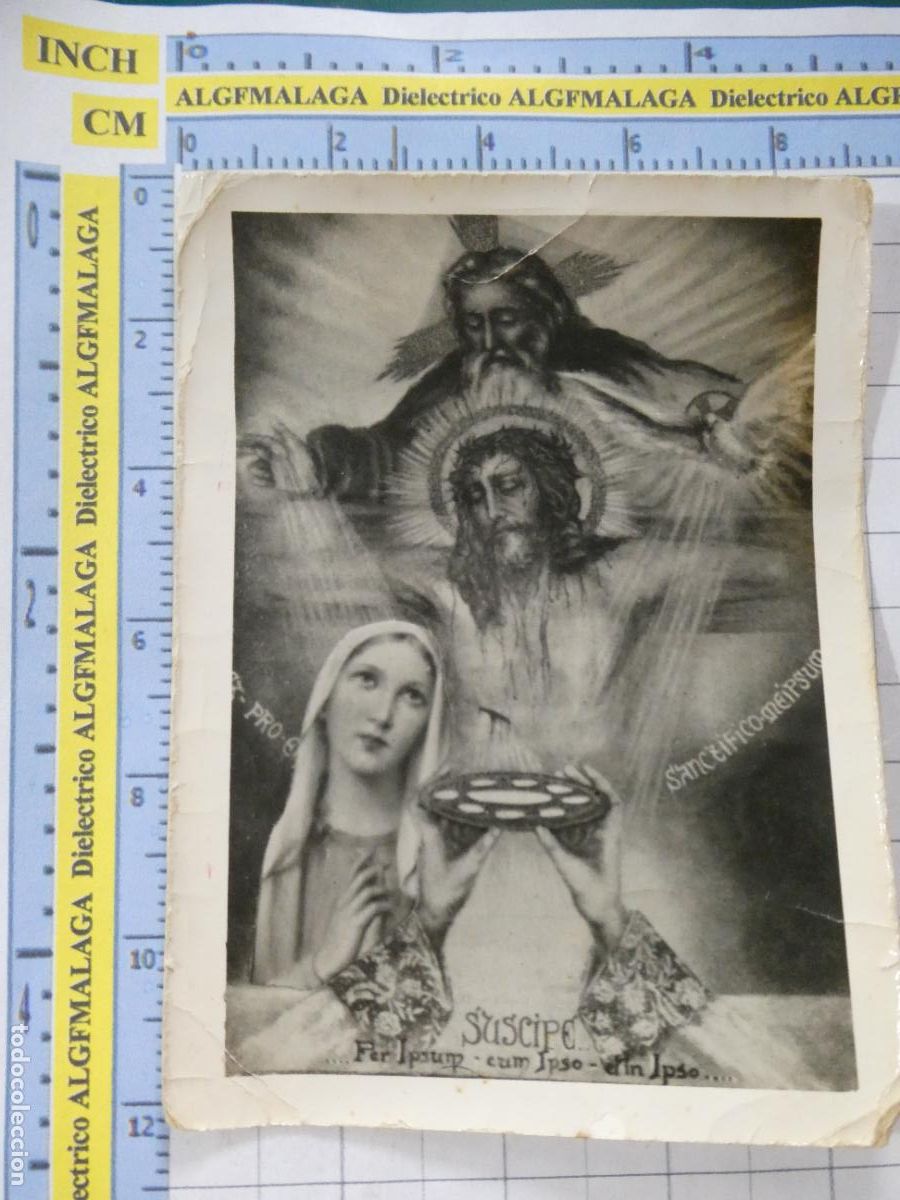 Postales: RECORDATORIO RELIGIOSO SEMANA SANTA. A&Ntilde;O 1952. SANT&Iacute;SIMA TRINIDAD. ARZOBISPO ZARAGOZA 283