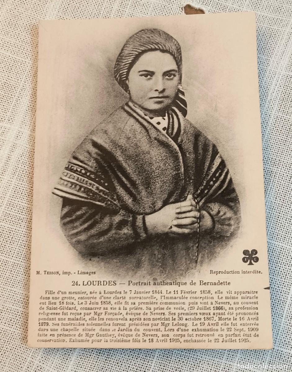 Postales: POSTAL RELIGIOSA | LOURDES - PORTRAIT DE BERNADETTE