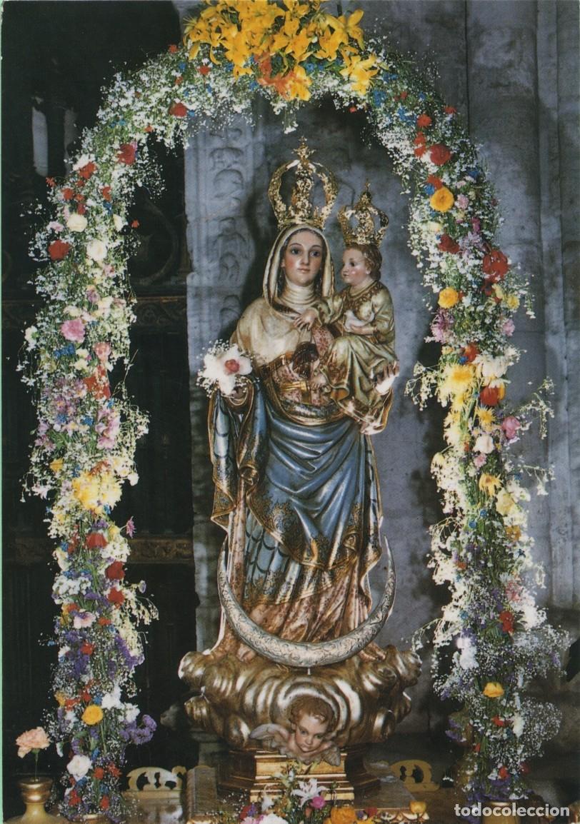 Postales: Tarjet&oacute;n con oraci&oacute;n. Salve a Santa Mar&iacute;a de Alarcos. Hermandad de Santa Mar&iacute;a de Alarcos. Ciudad Re