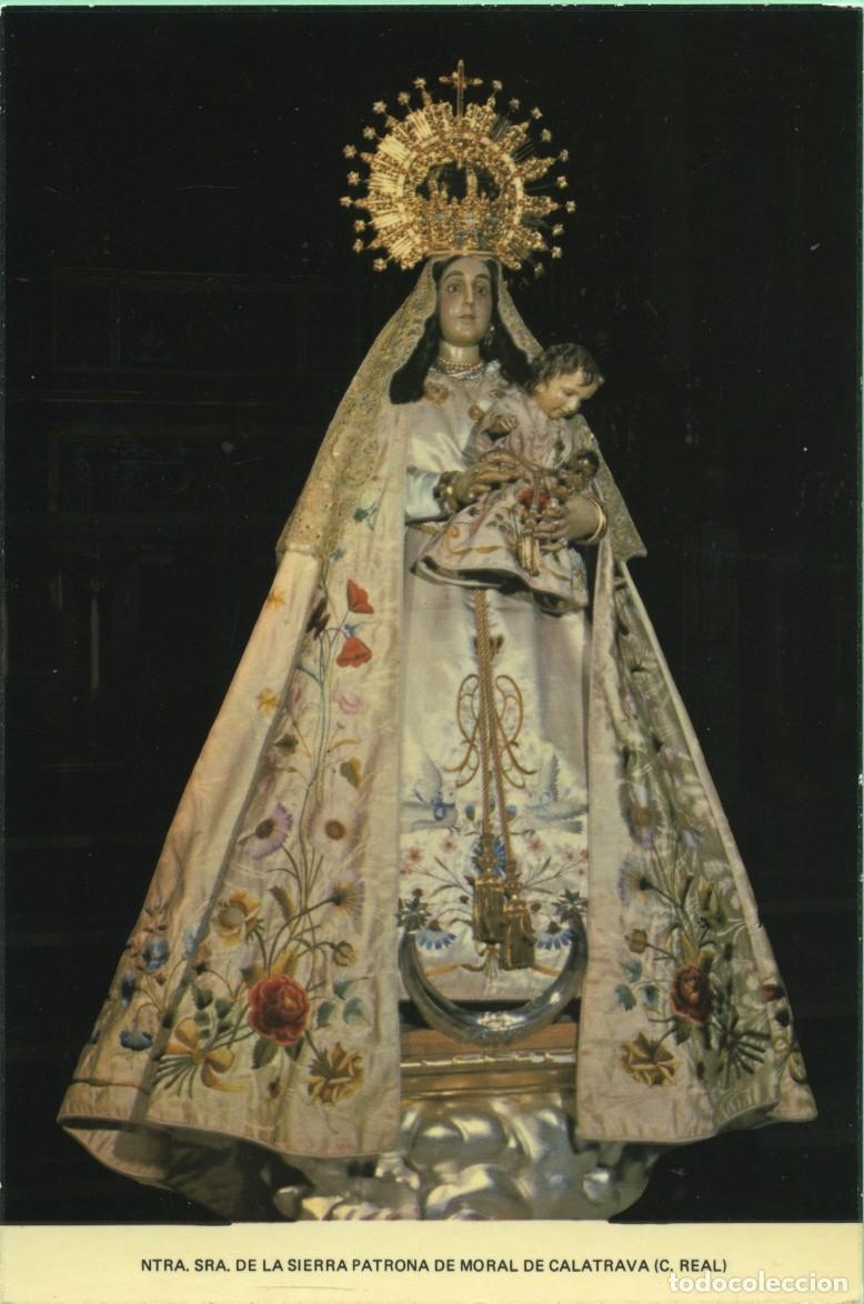 Postales: Tarjet&oacute;n. Ntra. Sra. de la Sierra. Patrona de Moral de Calatrava (C. Real)