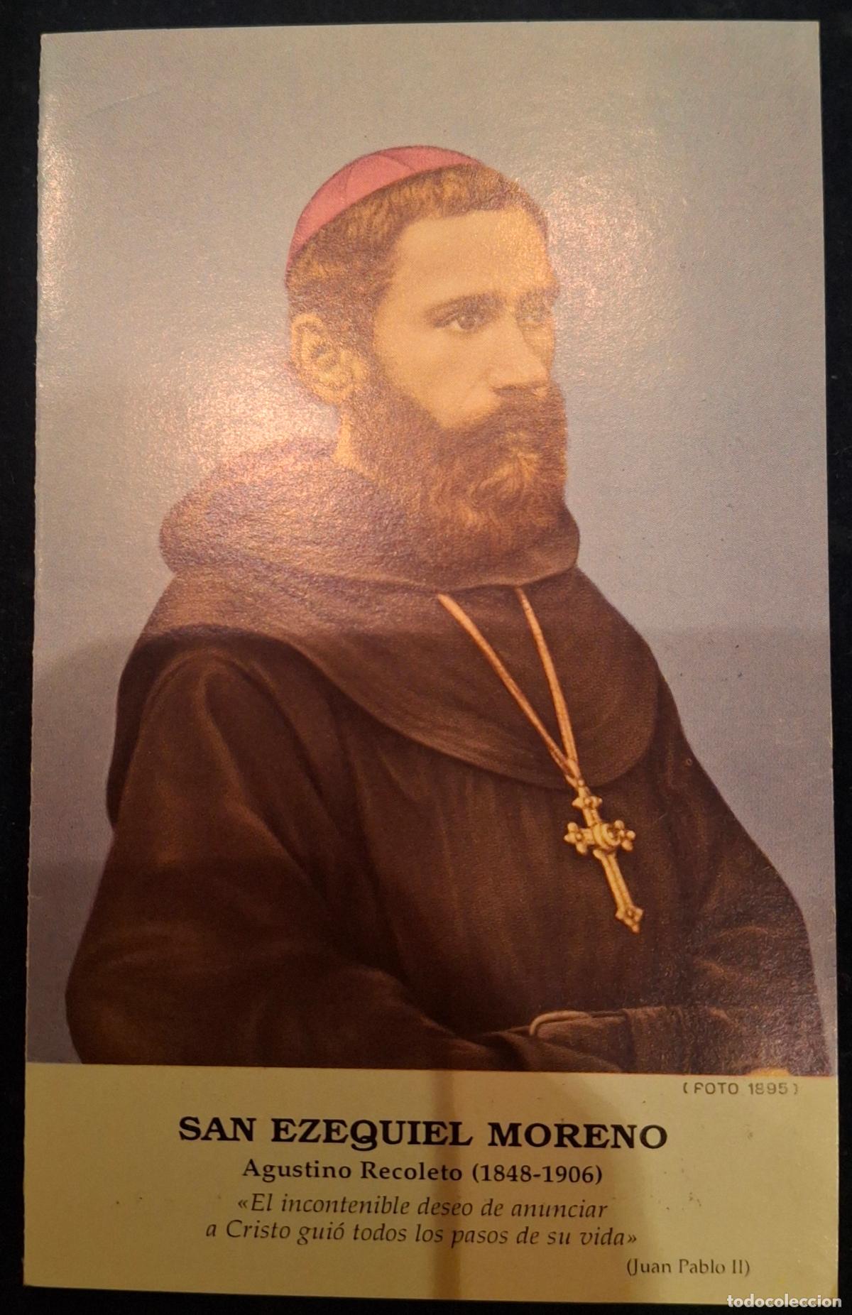 Postales: San Ezequiel Moreno.Agustino Recoleto