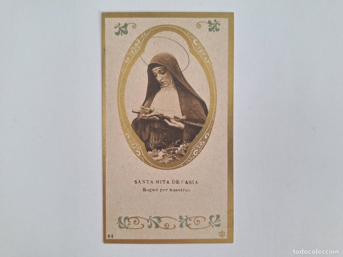 Postkarten: ANTIGUA ESTAMPA RELIGIOSA SANTA HITA DE CASIA 1940 EST-34 RV
