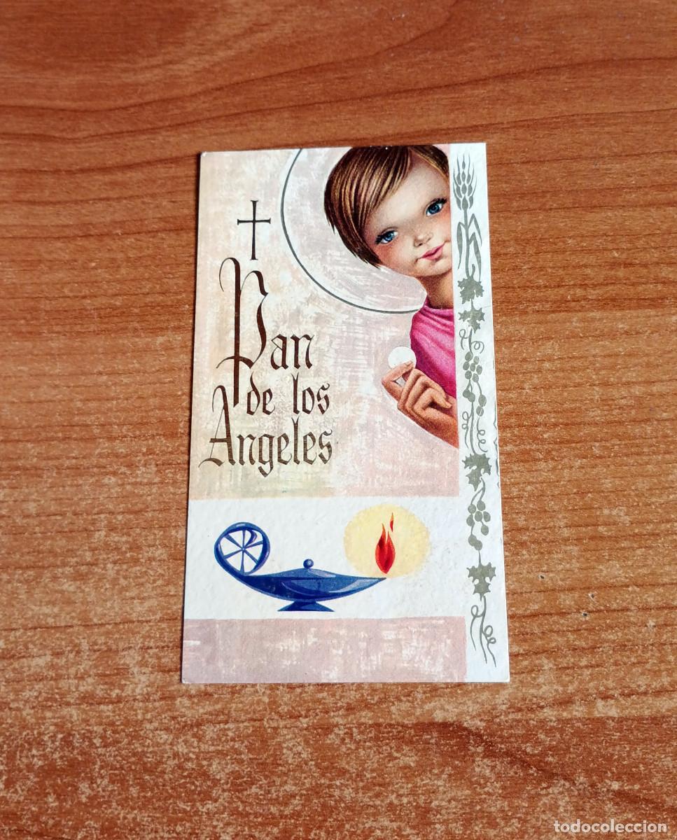 Postales: Estampa religiosa, recordatorio de Primera Comuni&oacute;n del a&ntilde;o 1967