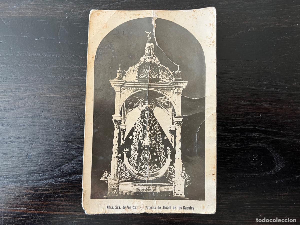 Postales: SEMANA SANTA - ANTIGUA TARJETA POSTAL VIRGEN DE TODOS LOS SANTOS PATRONA ALCALA DE LOS GAZULES CADIZ