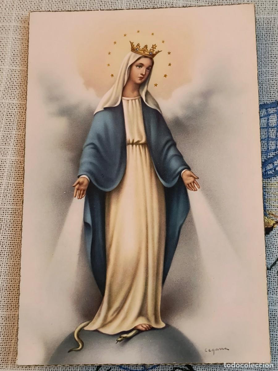 Postales: POSTAL | VIRGEN MAR&Iacute;A MILAGROSA - CYZ