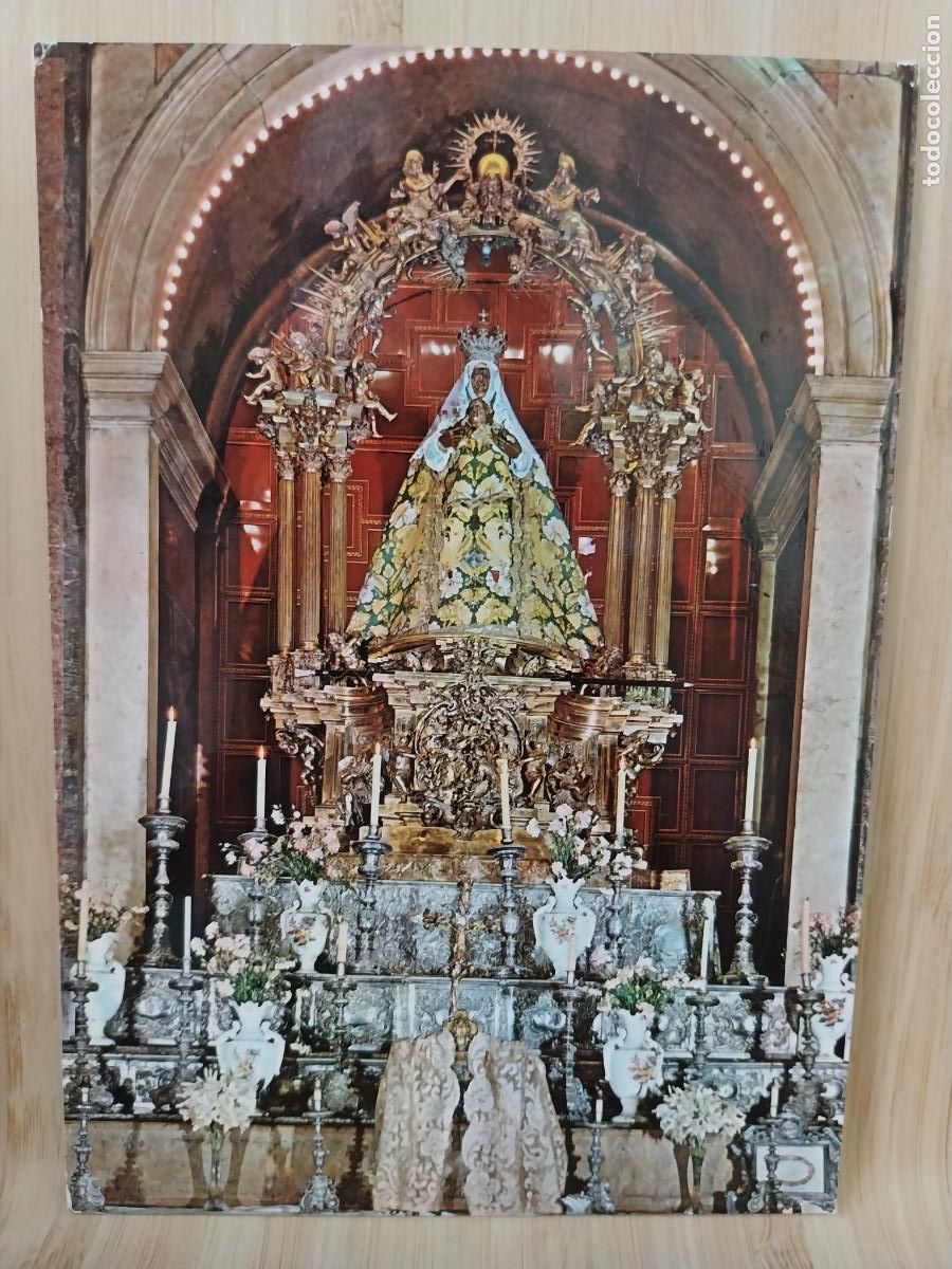Postales: VIRGEN DEL SAGRARIO TOLEDO NTRA SRA SE&Ntilde;ORA ED ARRIBAS 1472 CIRCULADA A&Ntilde;O 1972 ORIGINAL