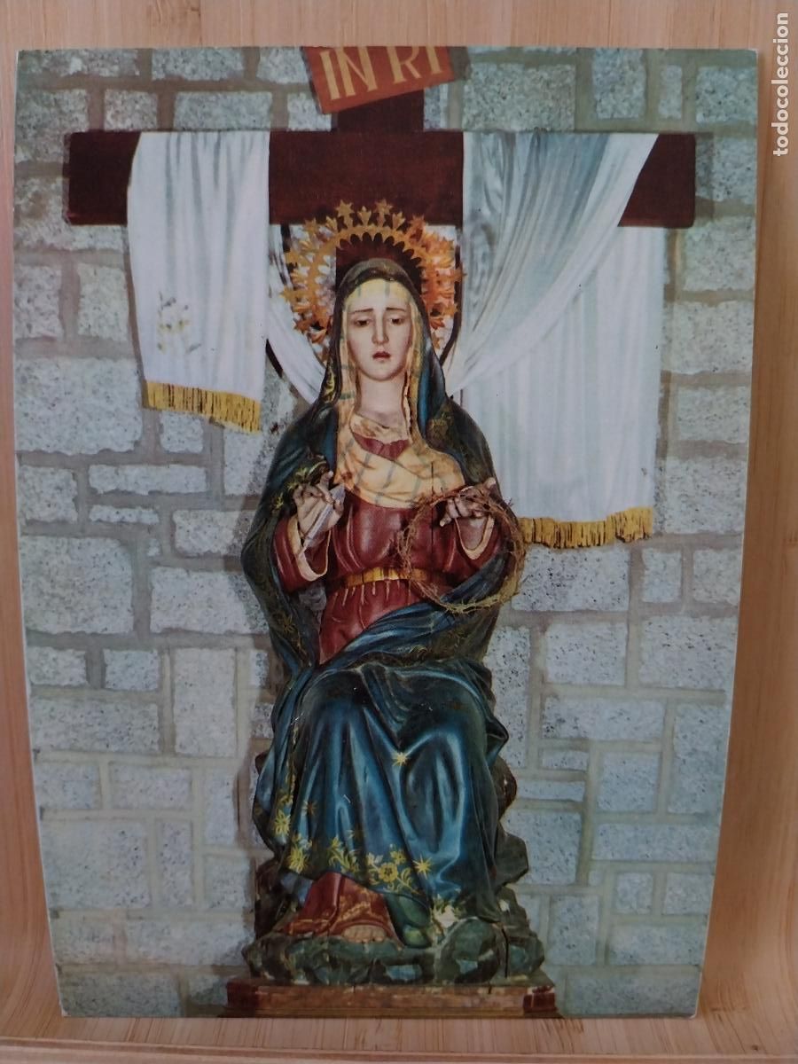 Postales: VIRGEN DE LA SOLEDAD SOMOSIERRA NTRA SRA SE&Ntilde;ORA ED VISTABELLA 6 SC ORIGINAL