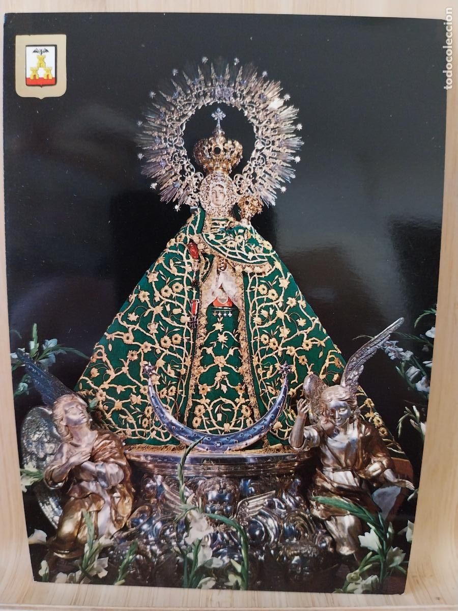 Postales: VIRGEN DE LOS LLANOS ALBACETE NTRA SRA SE&Ntilde;ORA ED FISA 18 SC ORIGINAL