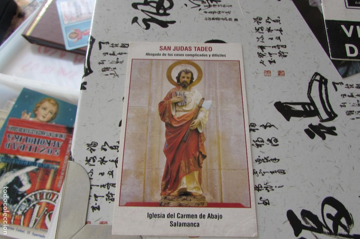 Postales: SAN JUDAS TADEO ABOGADO DE LOS CASOS COMPLICADOS Y DIFICILES IGLESIA DEL CARMEN DE ABAJO SALAMANCA