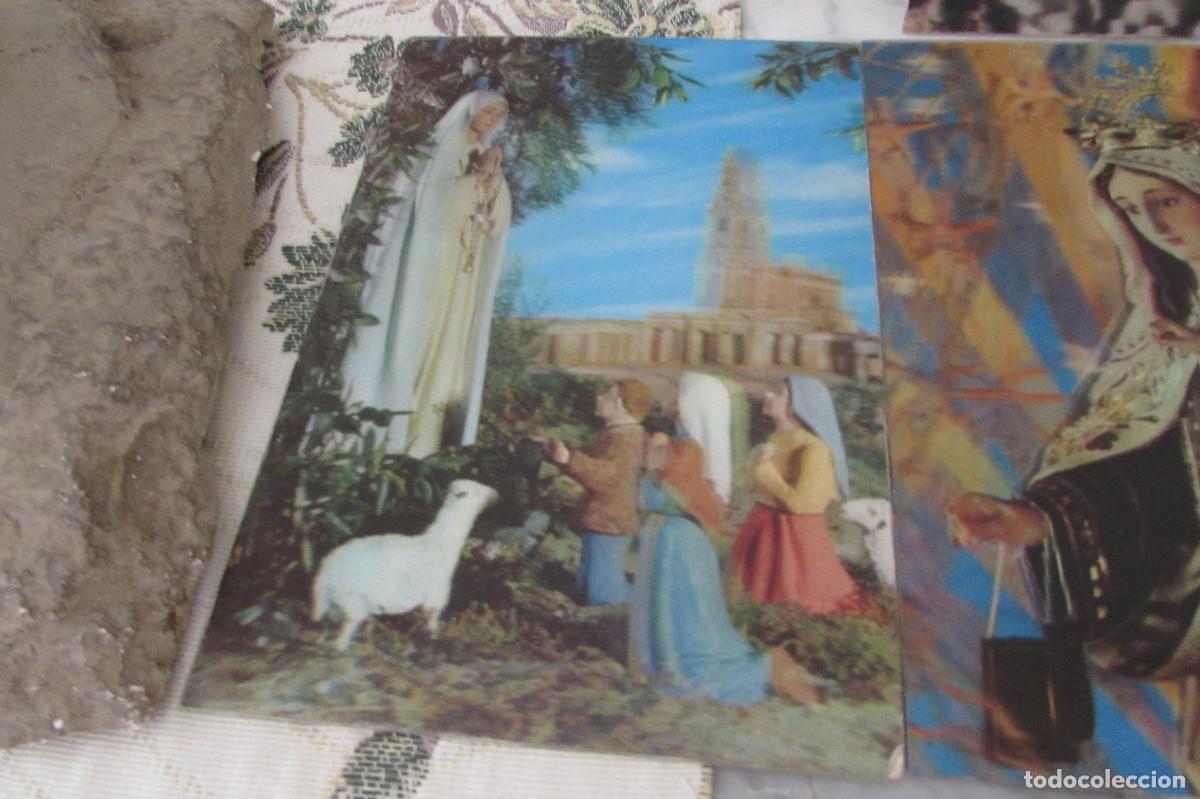Postales: LOTE 4 POSTALES RELIGIOSAS EN 3D - Foto 4