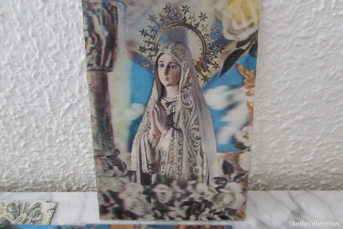 Postales: LOTE 4 POSTALES RELIGIOSAS EN 3D - Foto 5