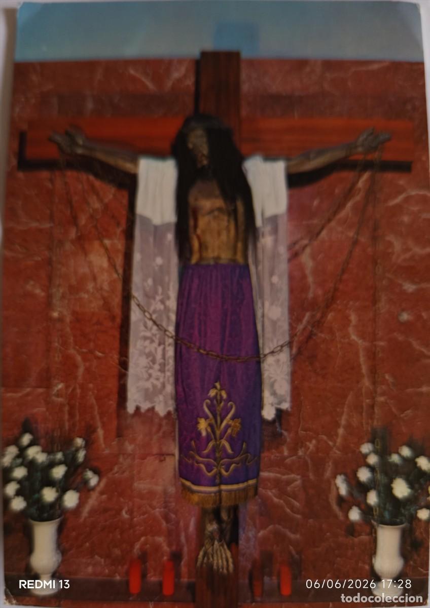 Postales: POSTAL &rdquo;SANTO CRISTO DE LAS CADENAS&rdquo;. OVIEDO. Antigua. La foto fue tomada por los Estudios Nebot.