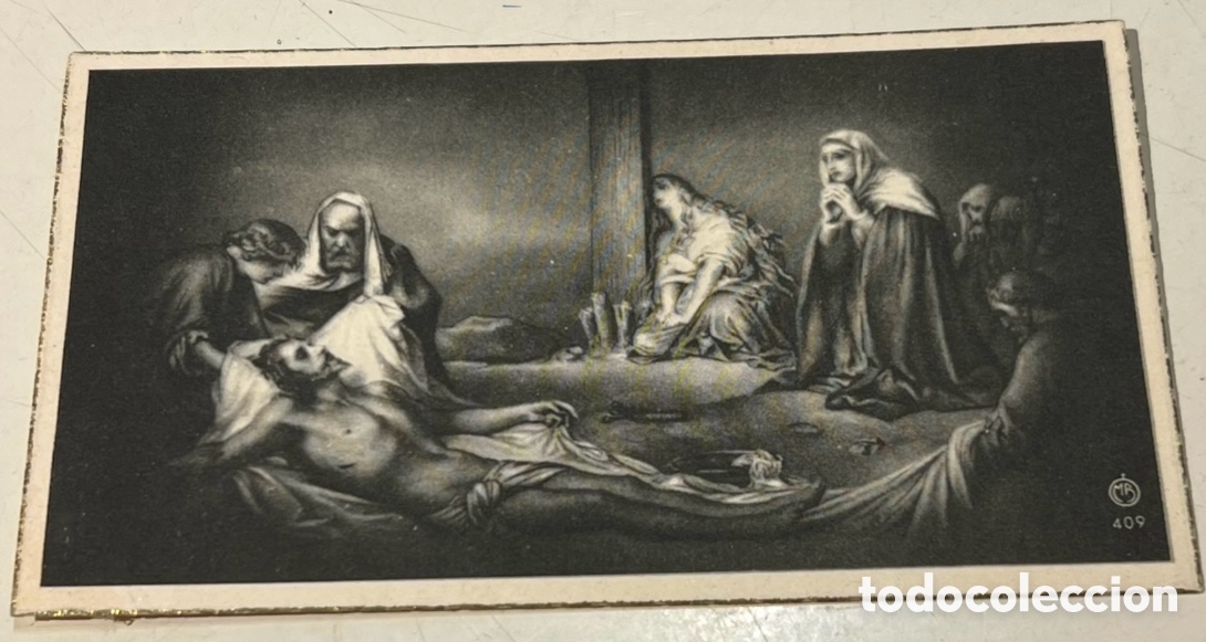 Postales: Estampa Religiosa. Obituario. Totana. Murcia. 1950.