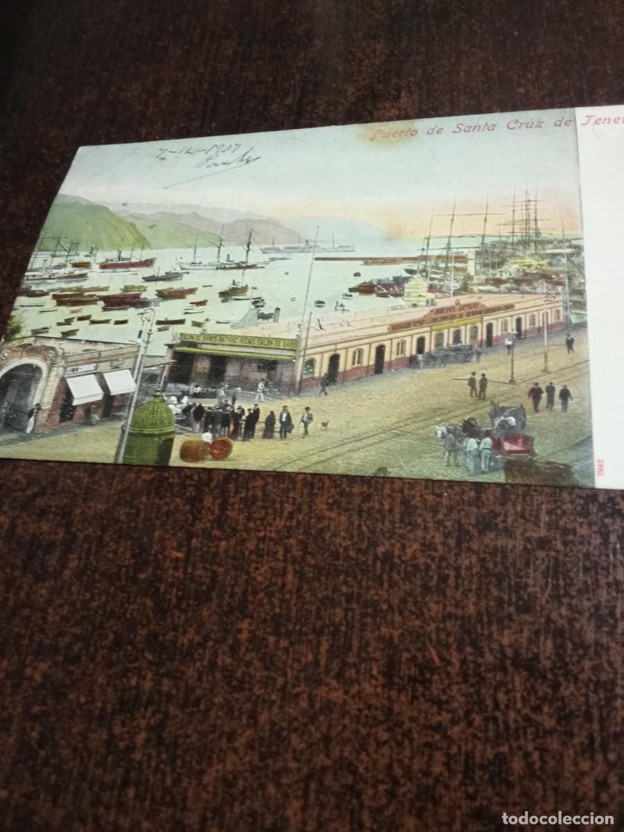 Postales: Puerto de Santa Cruz de Tenerife.