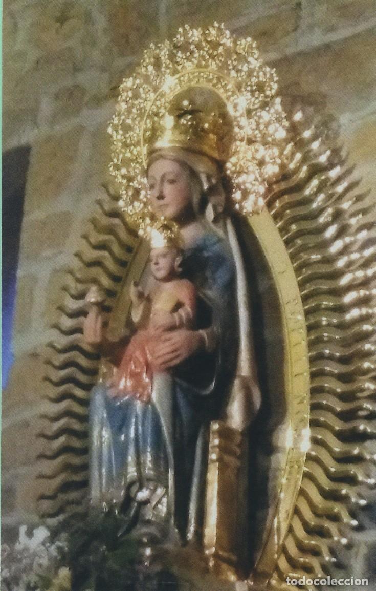 Postales: Ntra. Sra. de Olatz. G&oacute;tico S. XIV. Madera policromada. Ermita virgen de Olatz. AZPEITIA (Guipuzcoa)