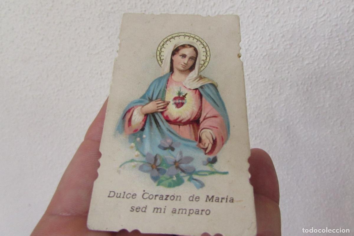 Postales: DULCE CORAZON DE MARIA SED MI AMPARO