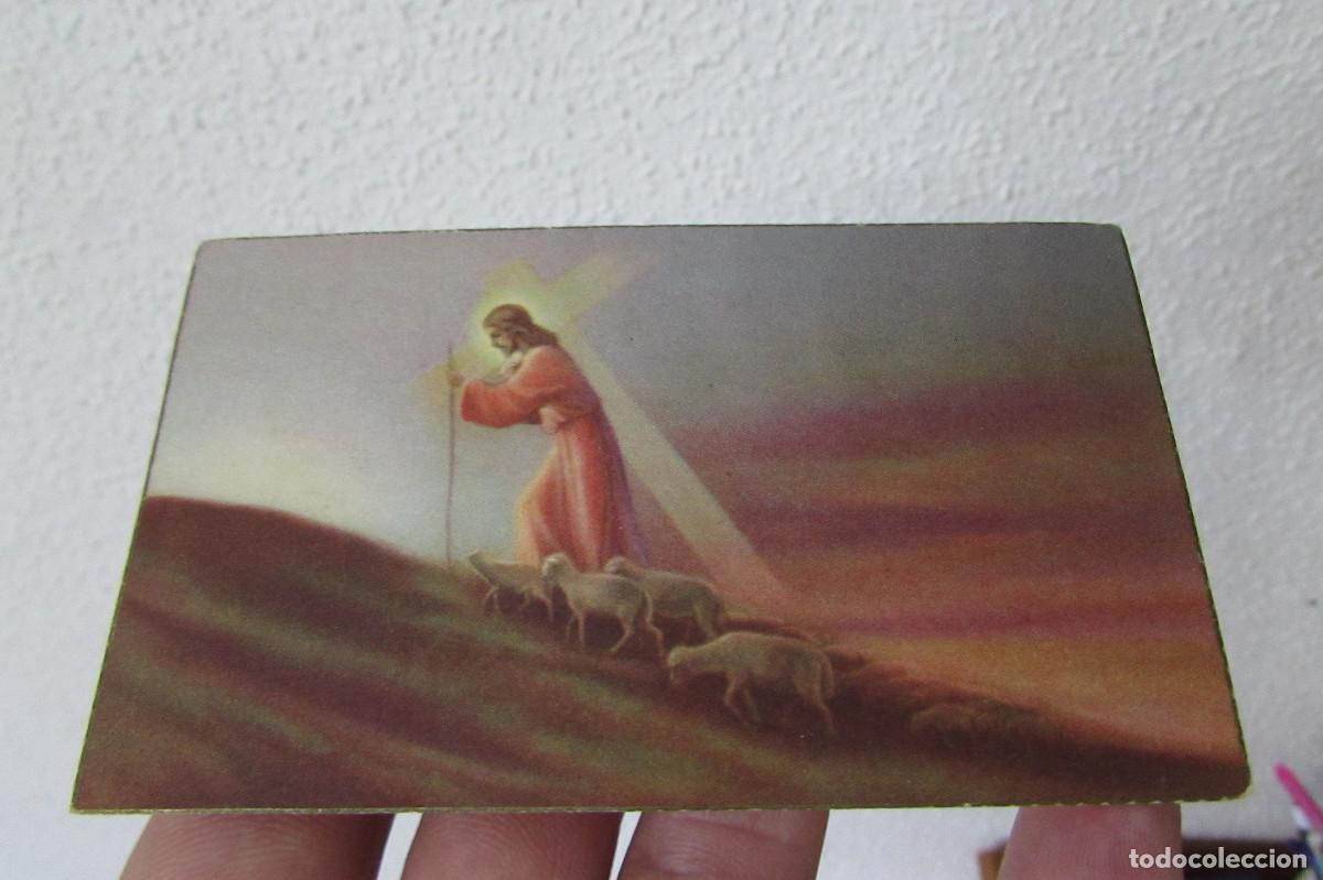 Postales: ESTAMPA - RELIGIOSA - JESUS PASTOR - 2160 DEPOSE MADE IN ITALY ESCRITA