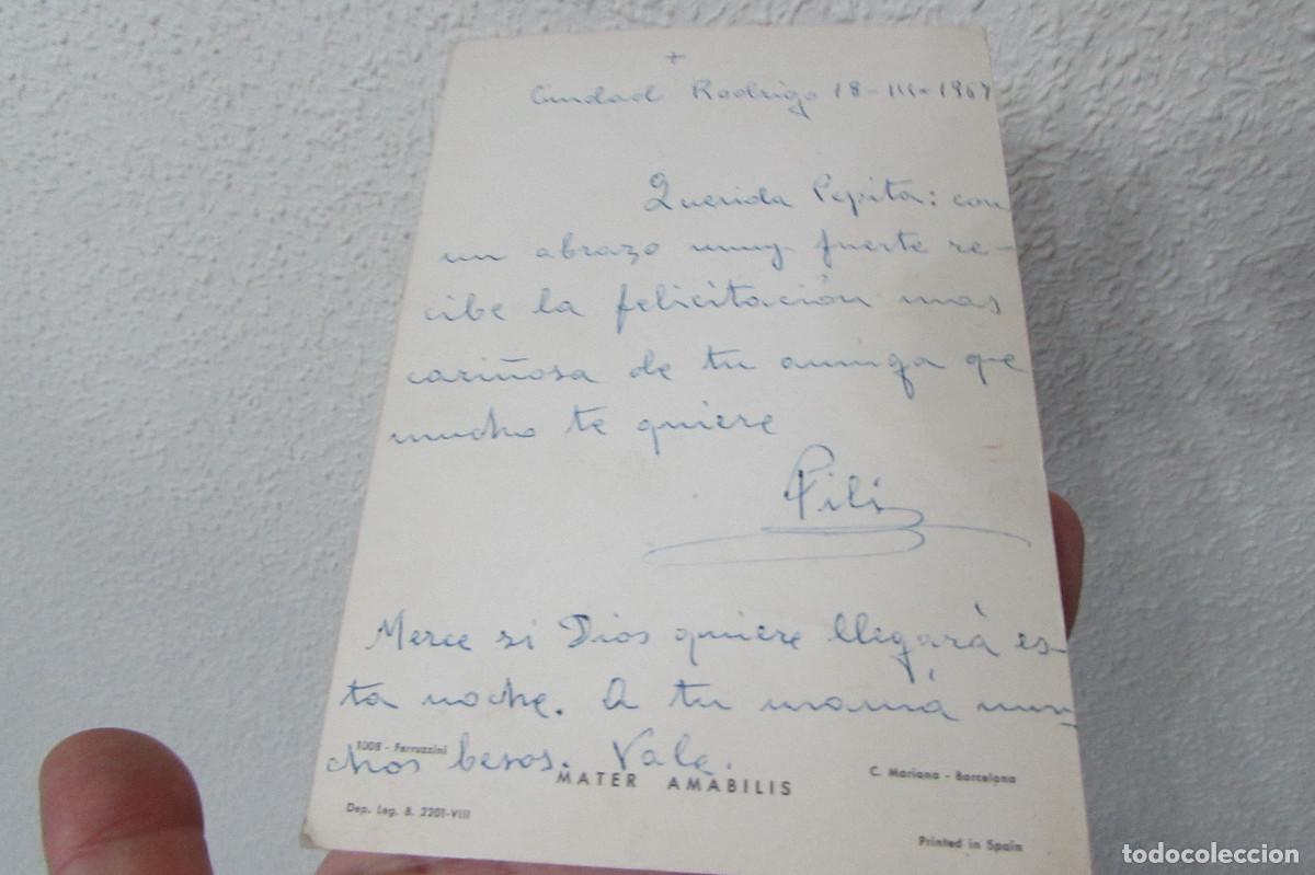 Postales: POSTAL - MATER AMABILIS - FERRUZZINI ESCRITA - Foto 2