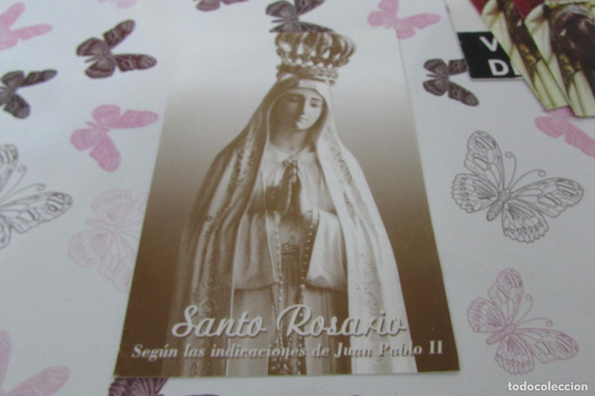 Postales: SANTO ROSARIO SEGUN LAS INDICACIONES DE JUAN PABLO II