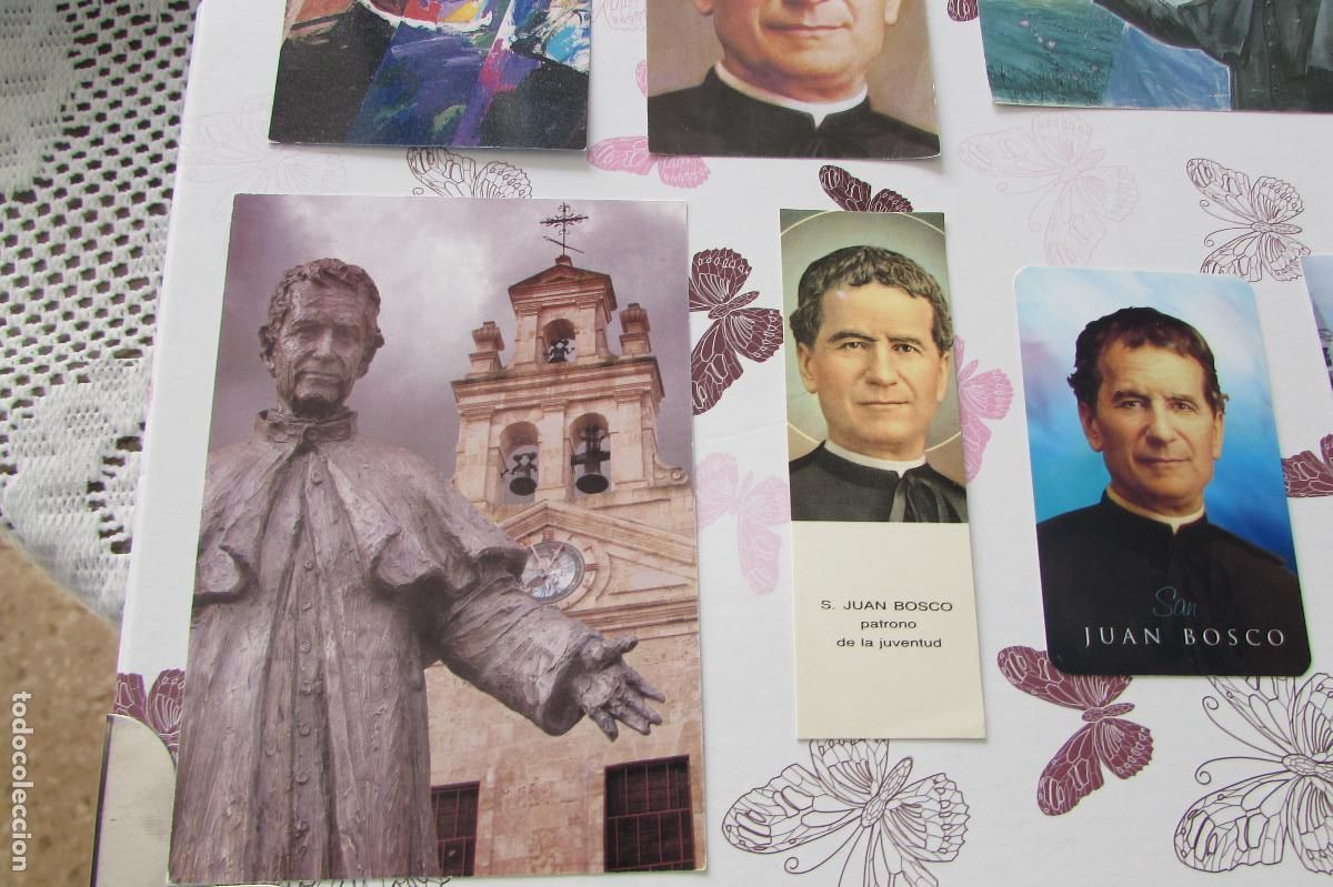 Postales: LOTE 9 ESTAMPAS.. CALENDARIOS.. DON BOSCO