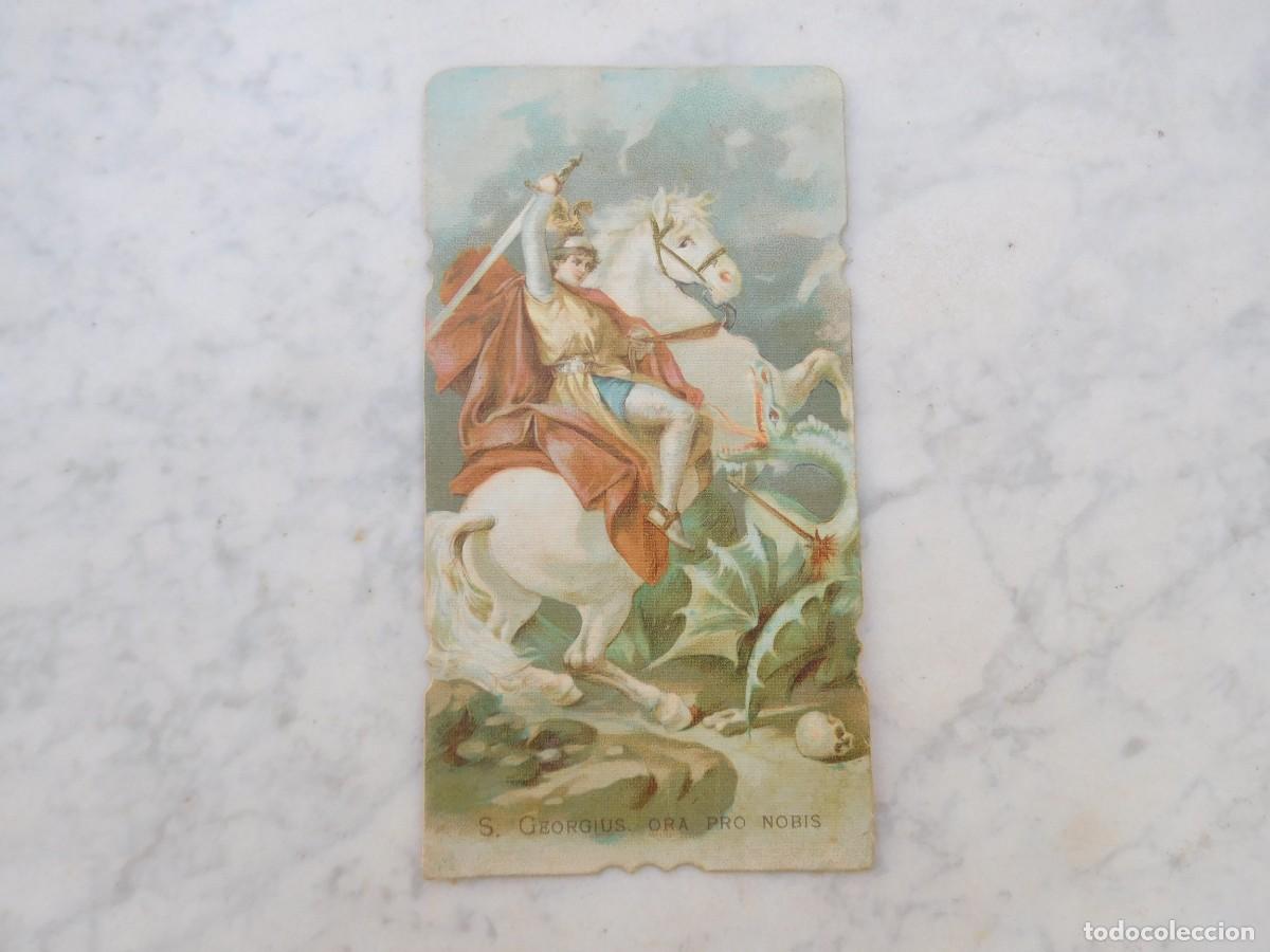 Postales: Estampa antigua de San Jorge, Sant Jordi, Saint Georges 1923
