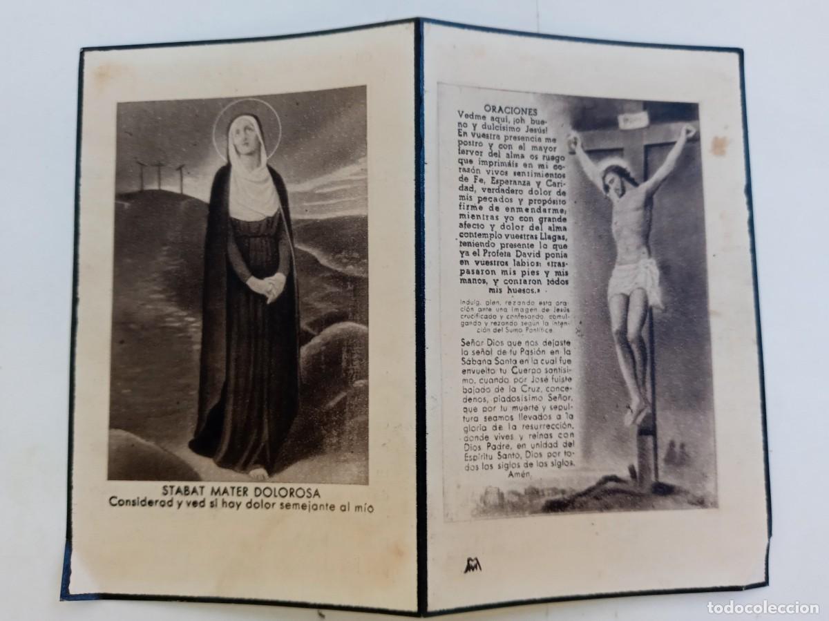 Postales: RECORDATORIO DE SE&Ntilde;ORA FALLECIDA EN SEVILLA EN 1954