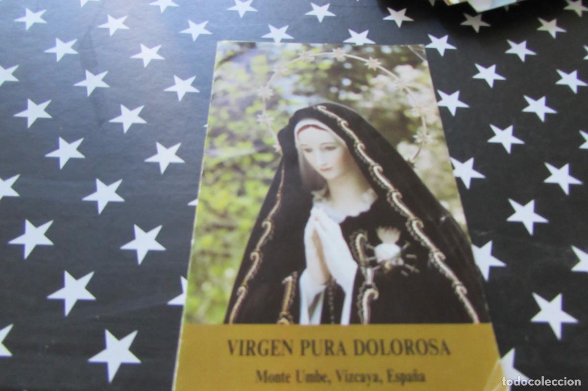 Postales: TRIPTICO VIRGEN PURA DOLOROSA.MONTE UMBE VIZCAYA