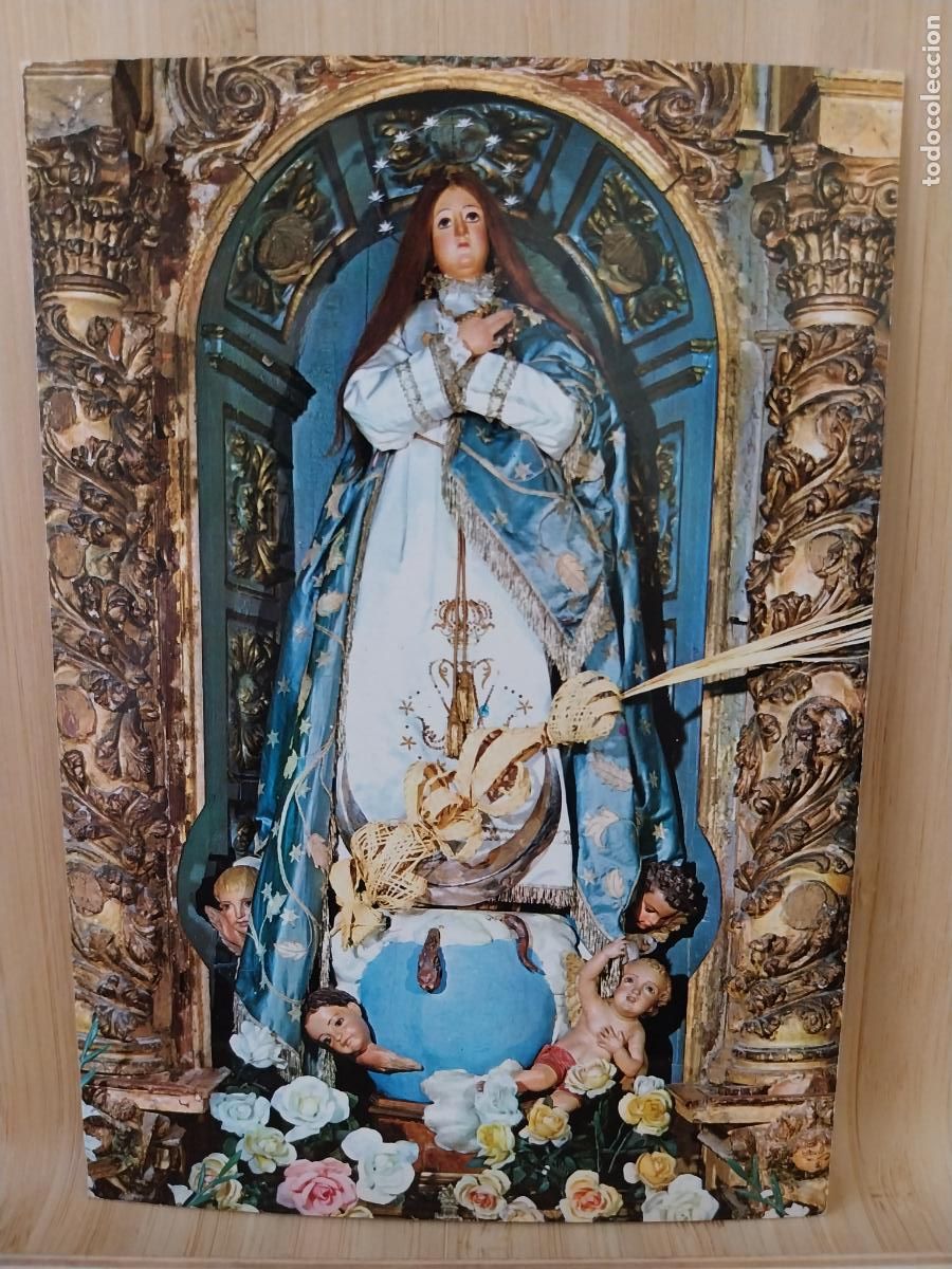 Postales: TORREJONCILLO CACERES VIRGEN INMACULADA CONCEPCION NTRA SRA ED VISTABELLA 2 SC ORIGINAL