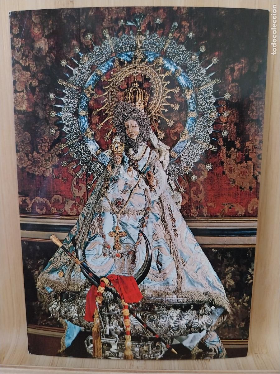 Postales: VIRGEN DE LA FUENCISLA NTRA SRA SEGOVIA MANTO CLARO ED GARRABELLA 93 SC ORIGINAL