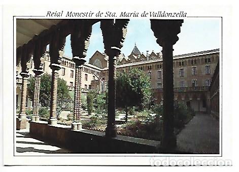 Postales: CLAUSTRE DEL MONESTIR.- REIAL MONESTIR DE STA. MARIA DE VALLDONZELLA - BARCELONA