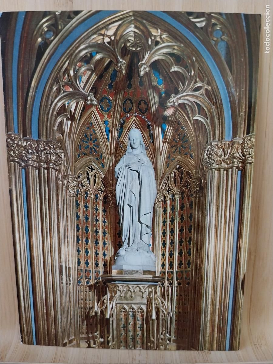 Postales: VIRGEN ACADEMIA MARIANA NTRA SRA ED FISA 5969 SC ORIGINAL